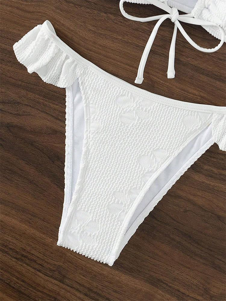 Frill Detail Bikini Set