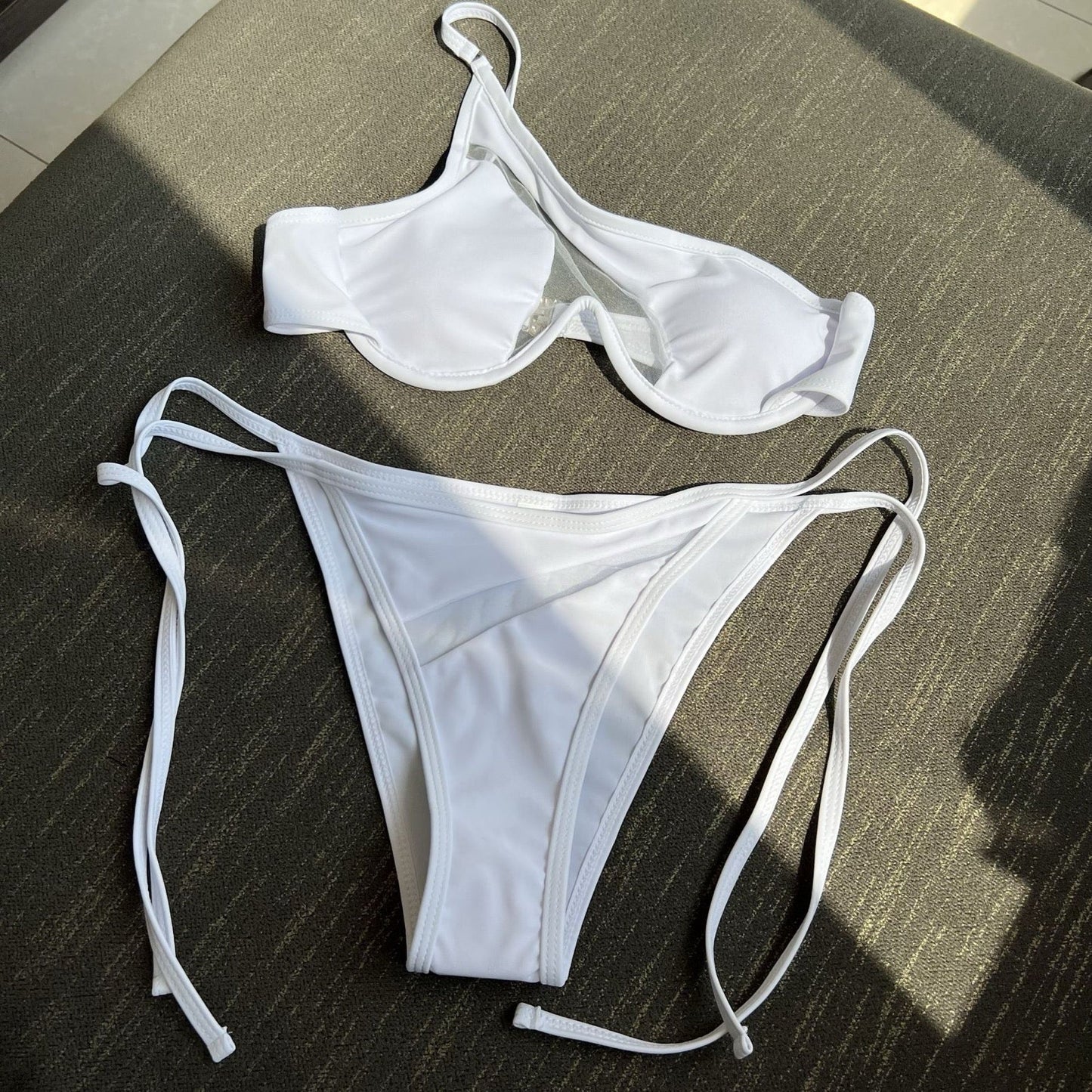 Cut Out Bikini Set