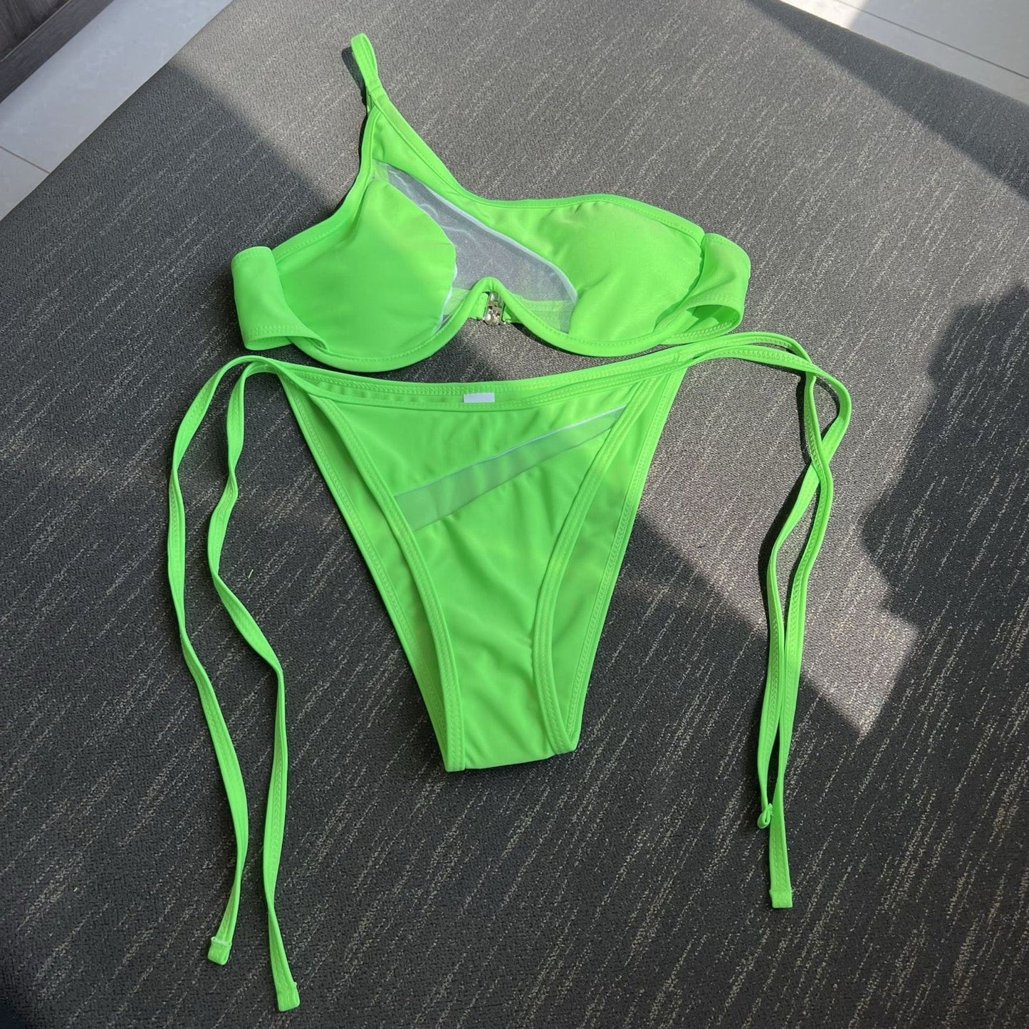 Cut Out Bikini Set