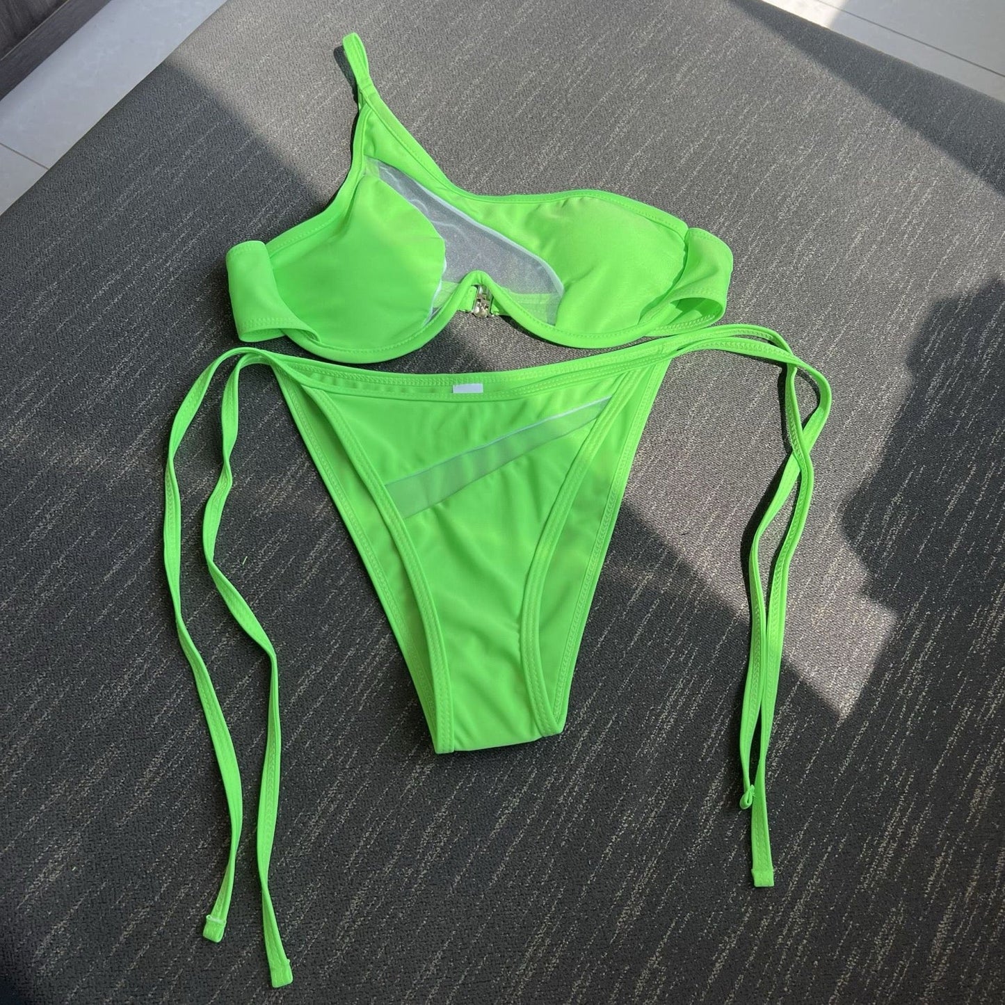 Cut Out Bikini Set