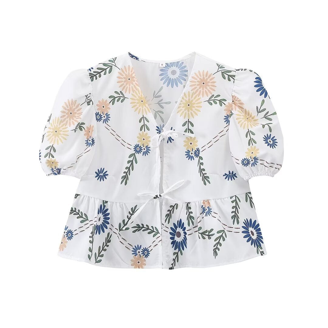 Tie Front Top
