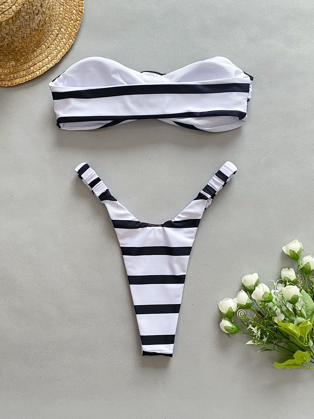 Stripy Bikini