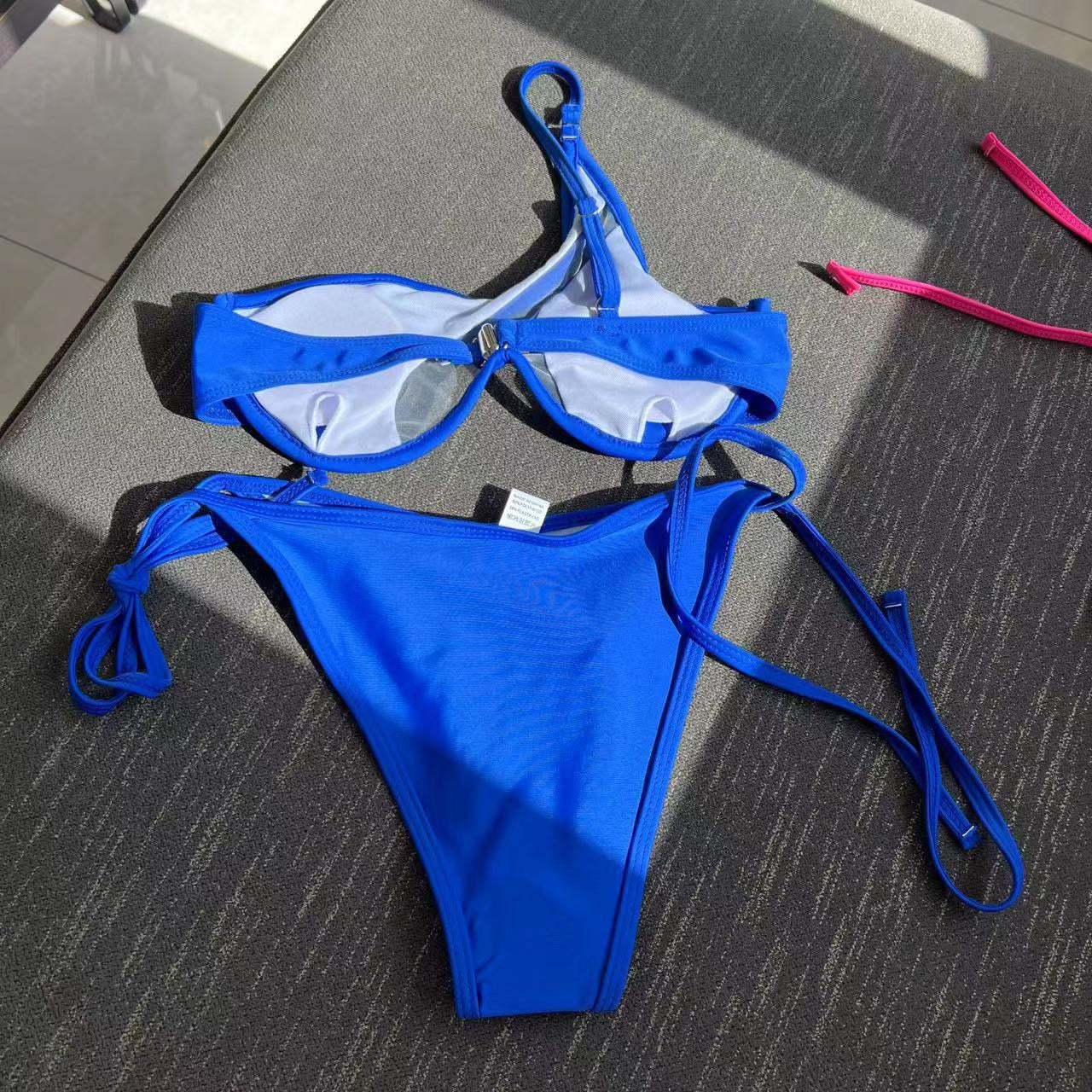 Cut Out Bikini Set