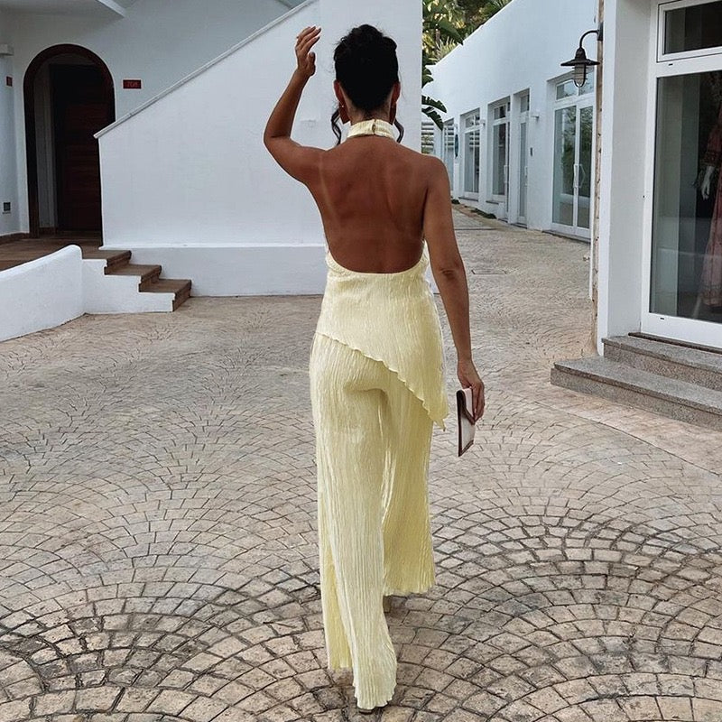 Plisse Co-ord