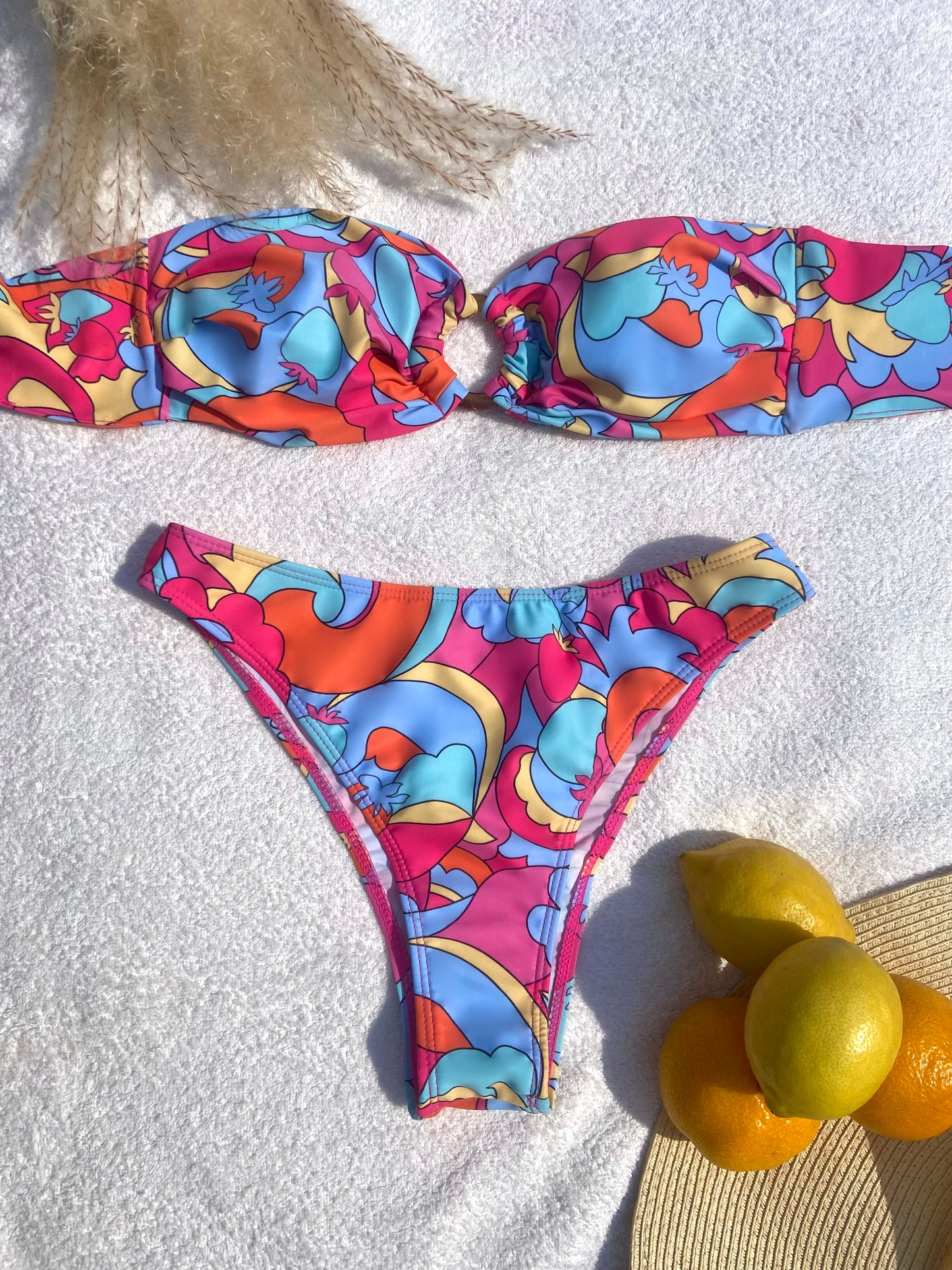 High Leg Bikini Set