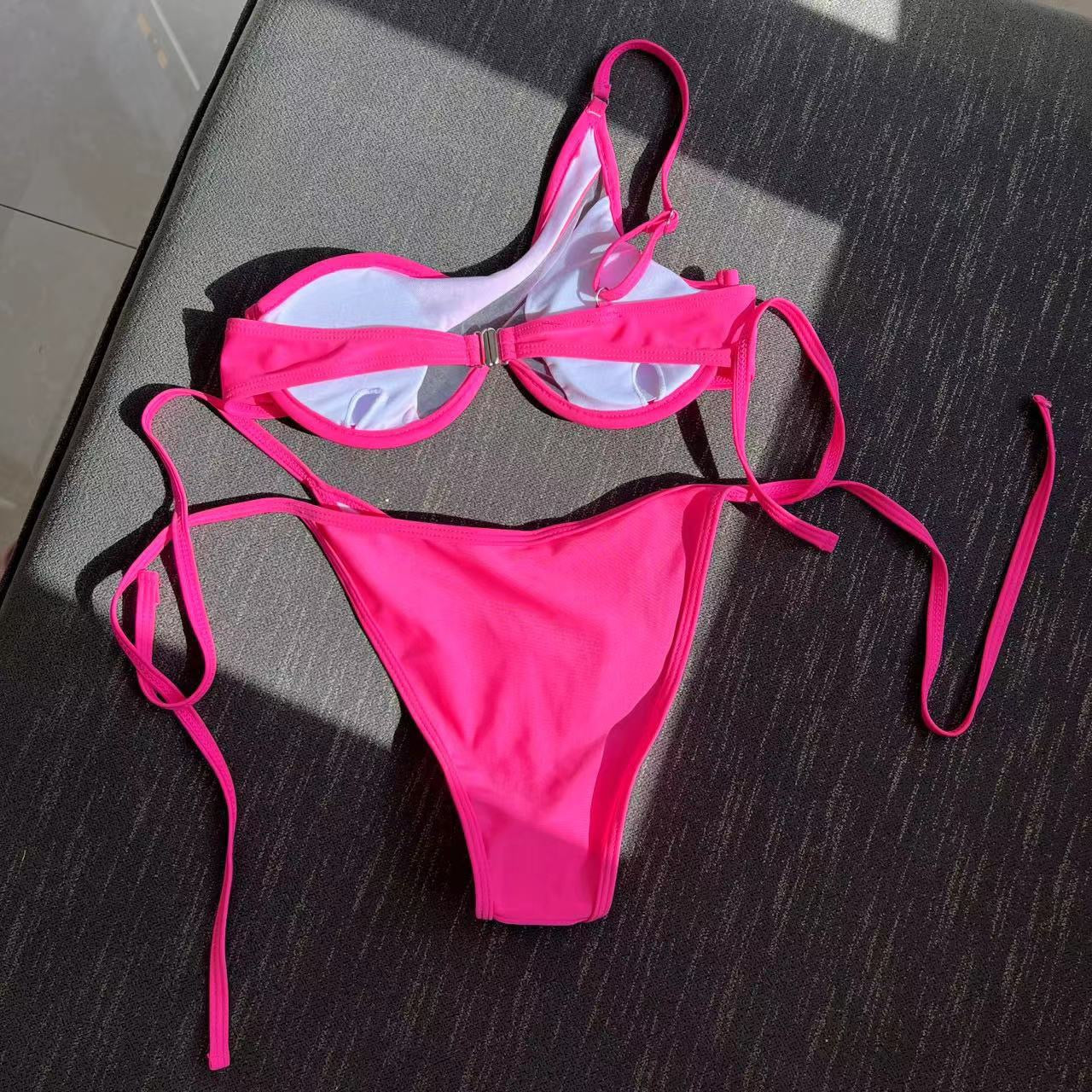 Cut Out Bikini Set