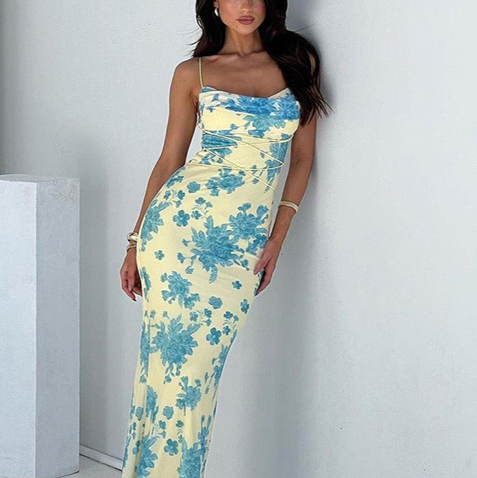Fitted Maxi Dress
