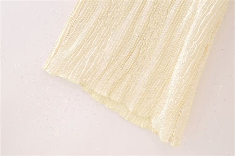 Plisse Co-ord