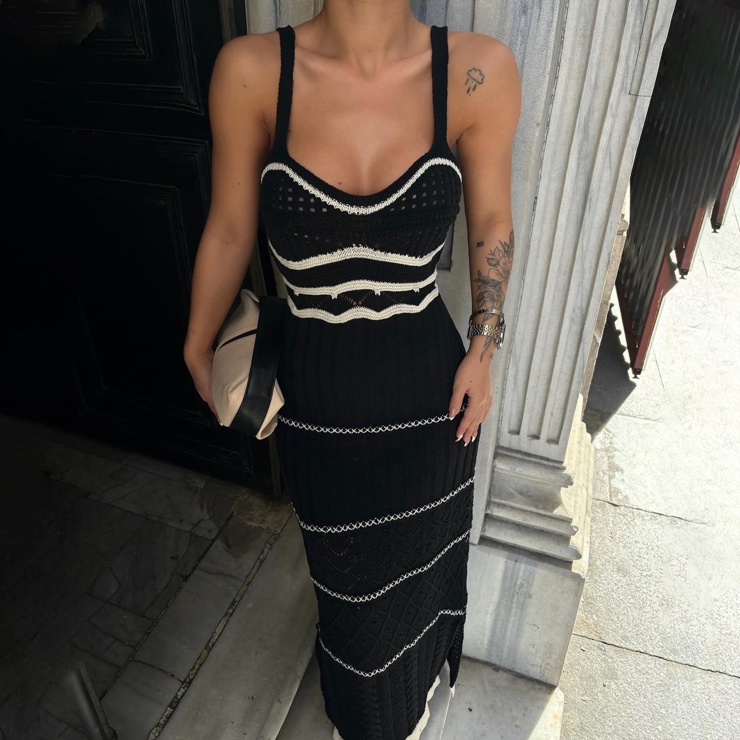 Maxi Bodycon Knitted Dress