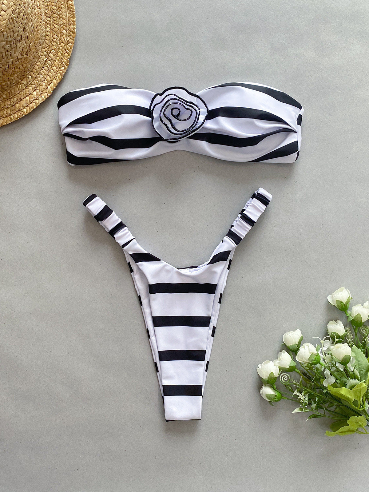 Stripy Bikini