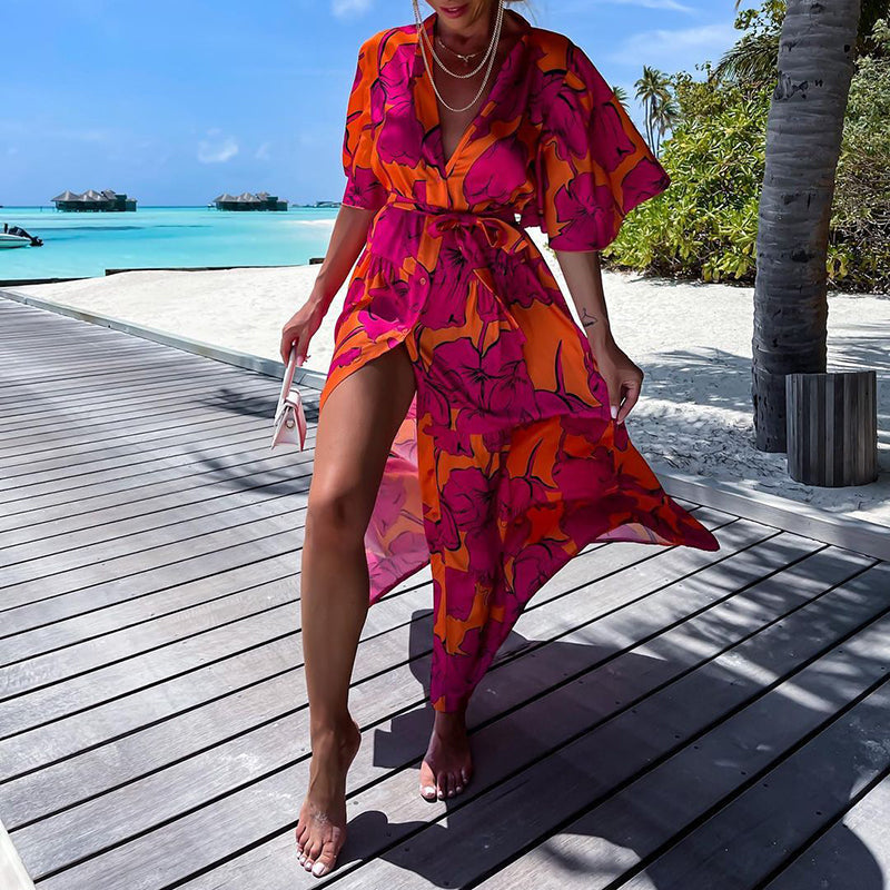 Floral Long Dress