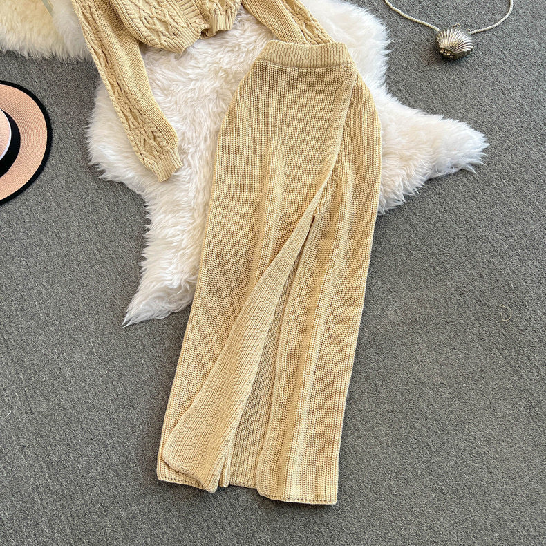 Knitted Two Piece set