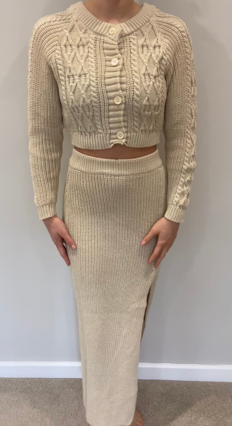 Knitted Two Piece set