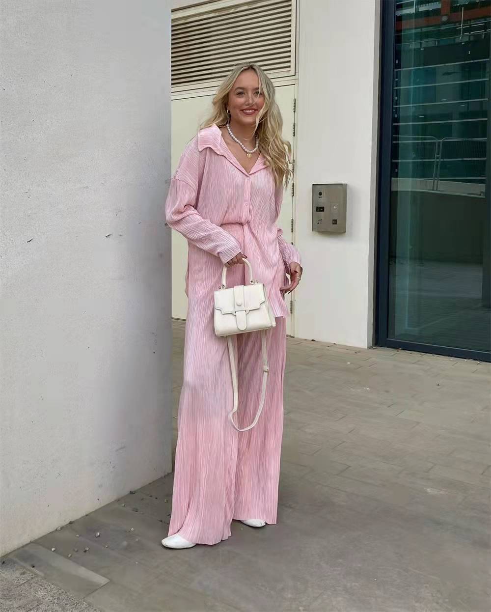 Wide Leg Trouser Co-ord