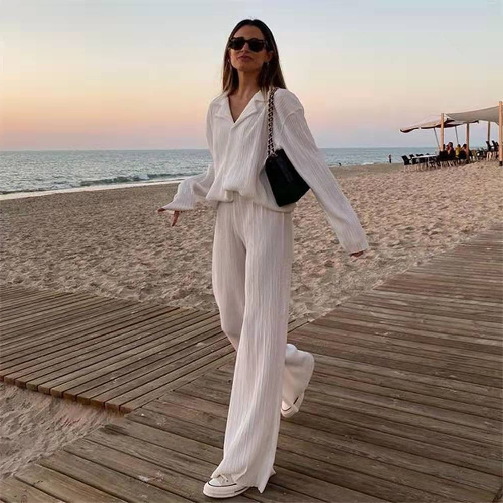 Wide Leg Trouser Co-ord