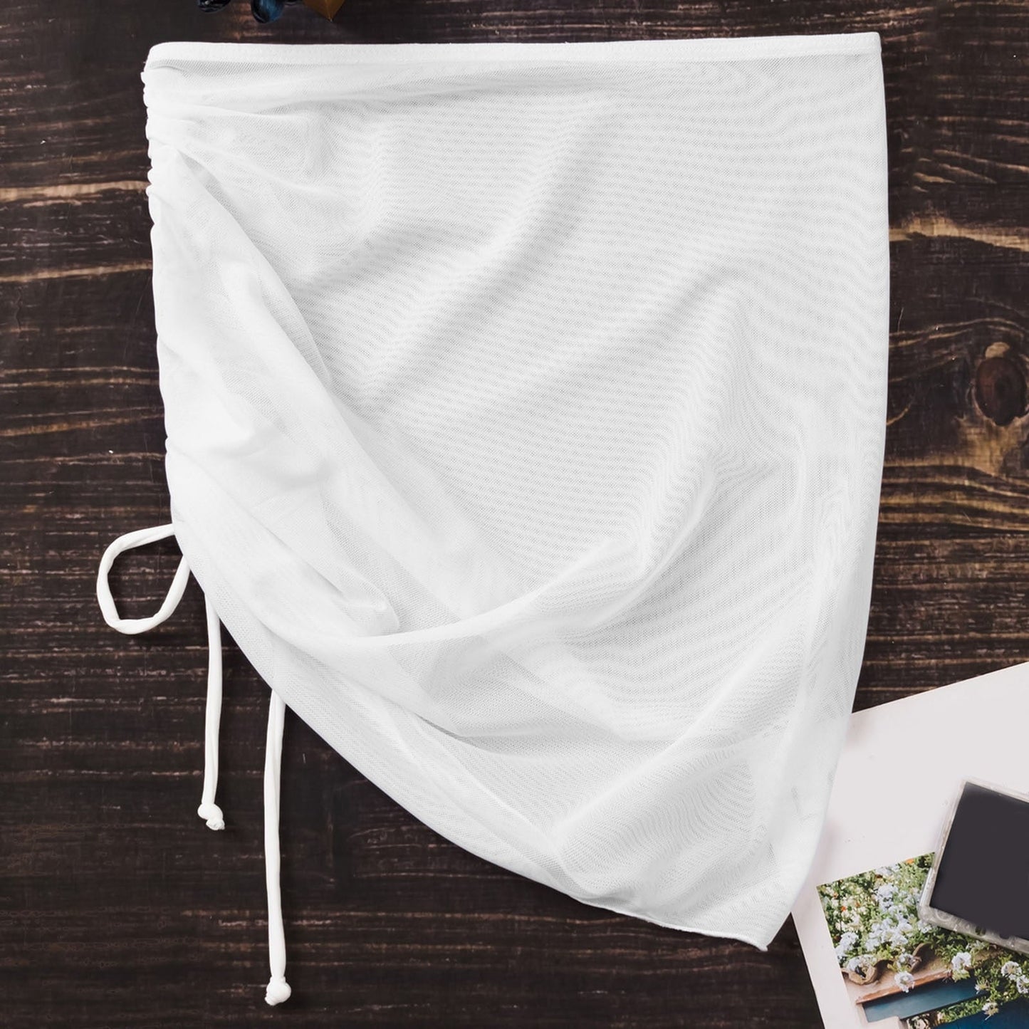 Ruched Skirt