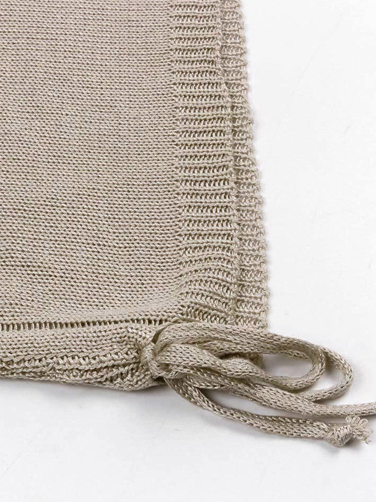 Ruched Tie Cover Up