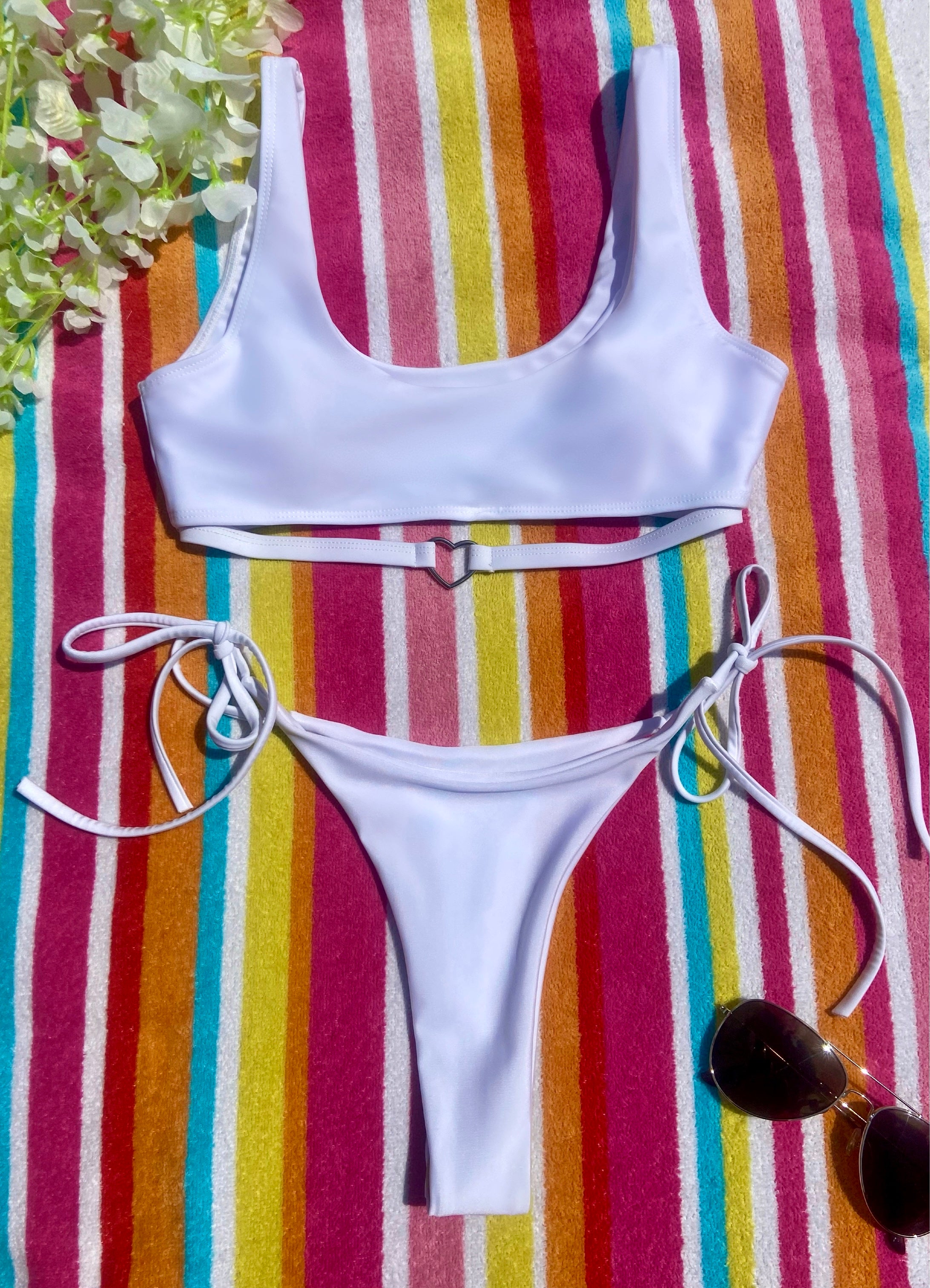 Mini Heart Bikini Set