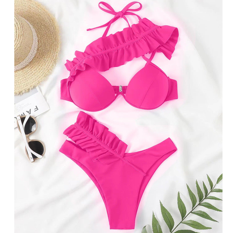 Ruffle Bikini Set