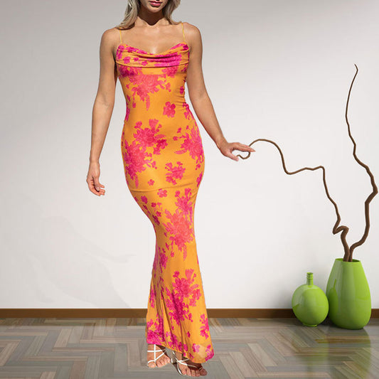 Fitted Maxi Dress