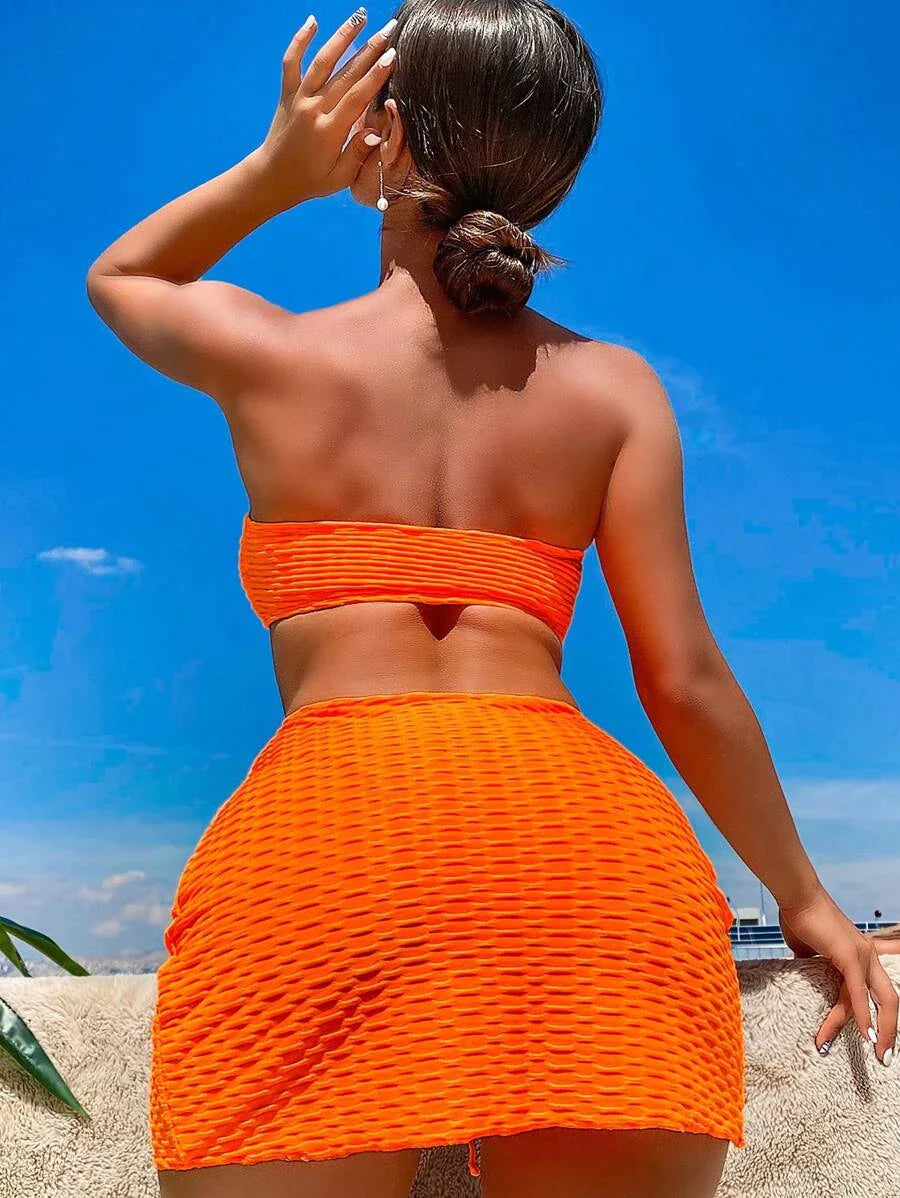 Orange Bikini Set