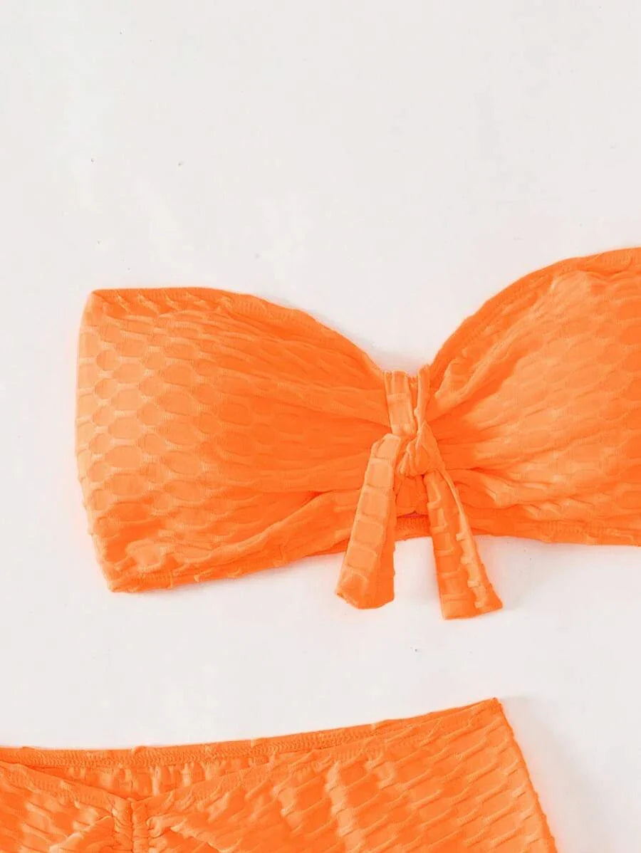 Orange Bikini Set