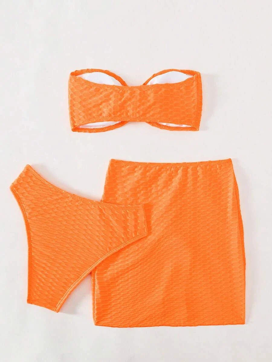 Orange Bikini Set